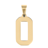 Large Gold Number Sports Collection - 0