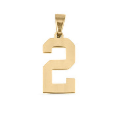 Large Gold Number Sports Collection