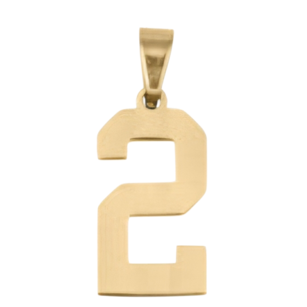 Large Gold Number Sports Collection