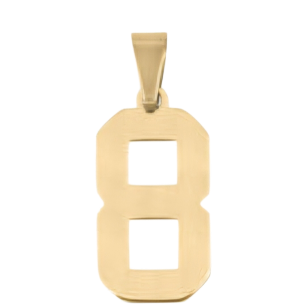 Large Gold Number Sports Collection