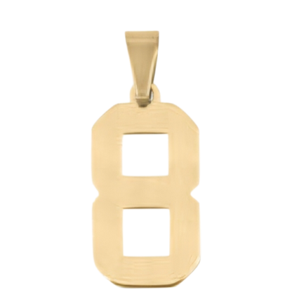 Large Gold Number Sports Collection