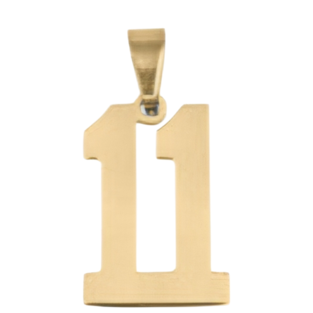 Large Gold Number Sports Collection