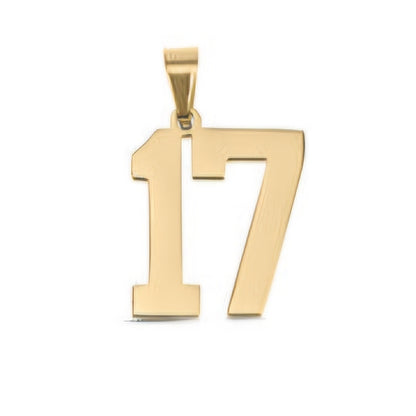 Large Gold Number Sports Collection