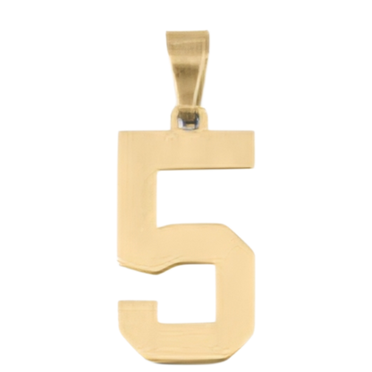 Large Gold Number Sports Collection