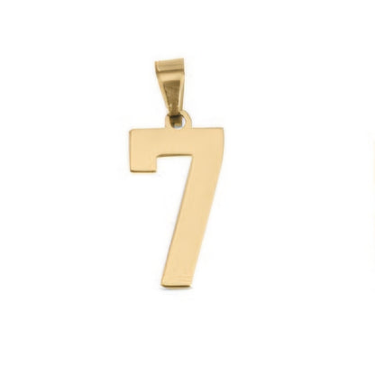 Large Gold Number Sports Collection