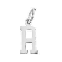 Small Silver Letter Sports Collection - R