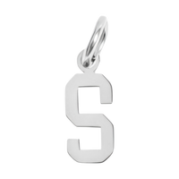 Small Silver Letter Sports Collection - S