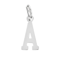 Small Silver Letter Sports Collection - A