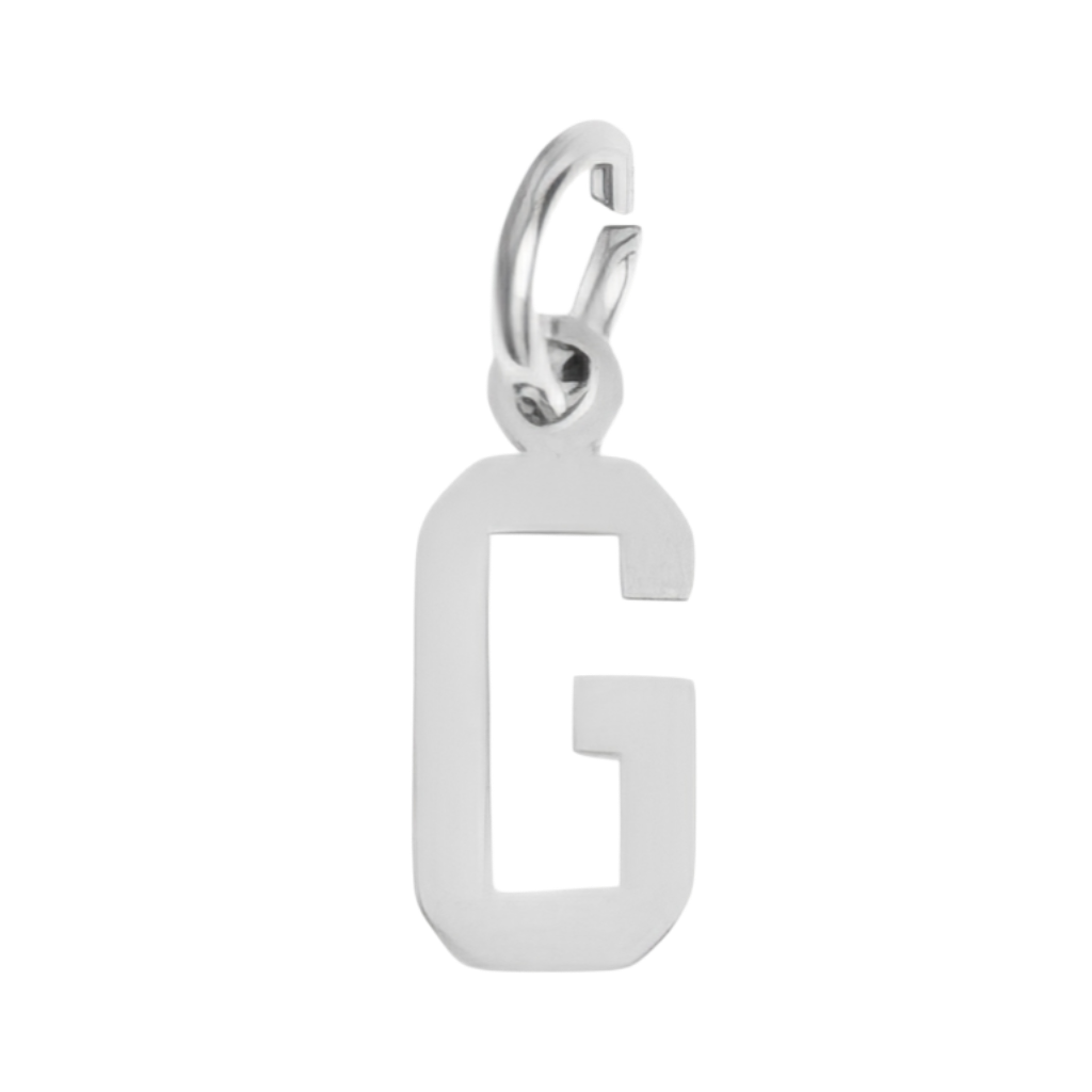 Small Silver Letter Sports Collection