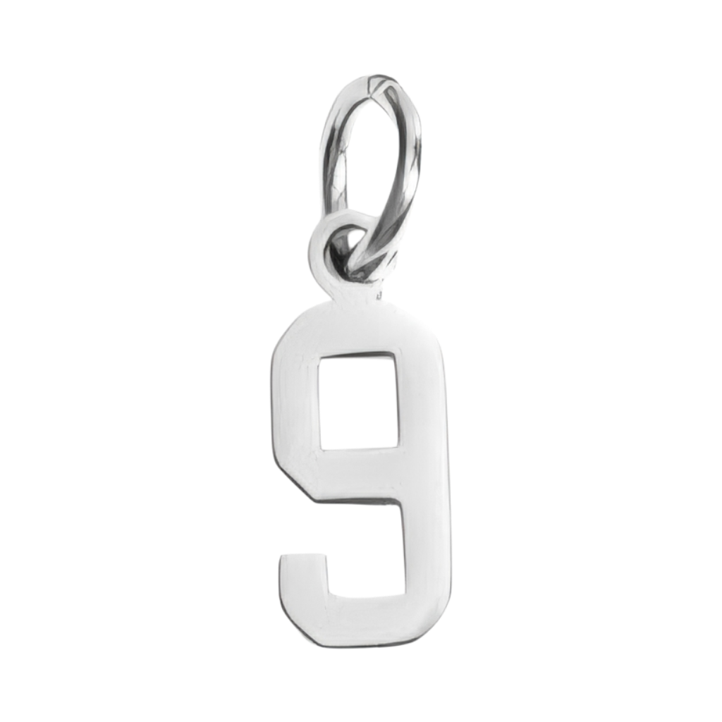 Small Silver Number Sports Collection