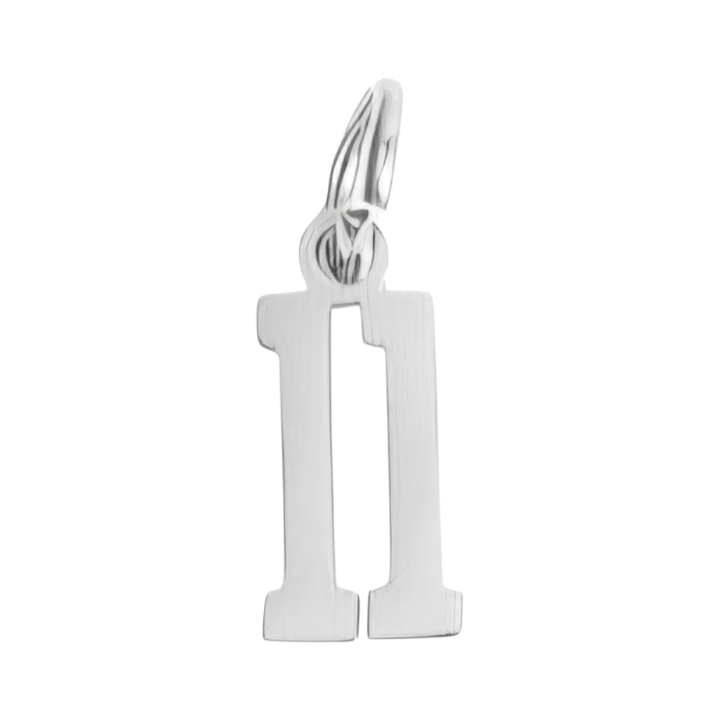 Small Silver Number Sports Collection