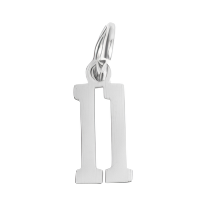 Small Silver Number Sports Collection