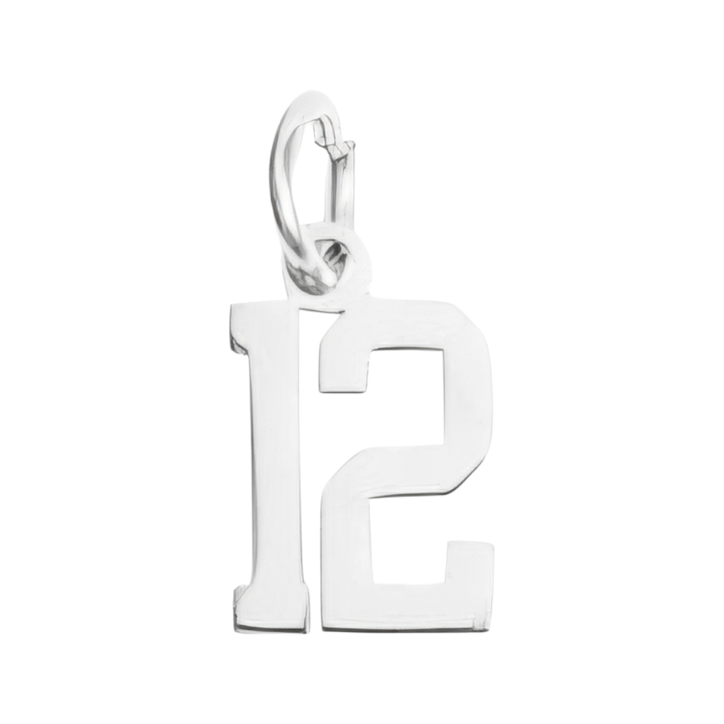 Small Silver Number Sports Collection