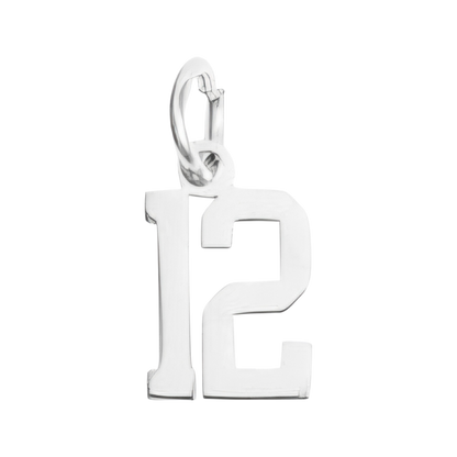 Small Silver Number Sports Collection