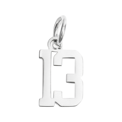 Small Silver Number Sports Collection