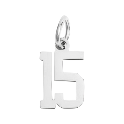 Small Silver Number Sports Collection