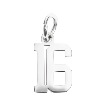 Small Silver Number Sports Collection