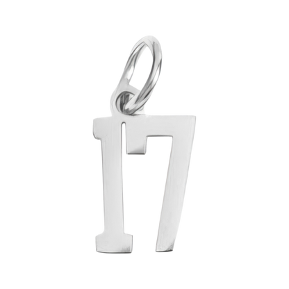Small Silver Number Sports Collection