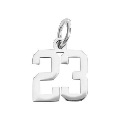 Small Silver Number Sports Collection