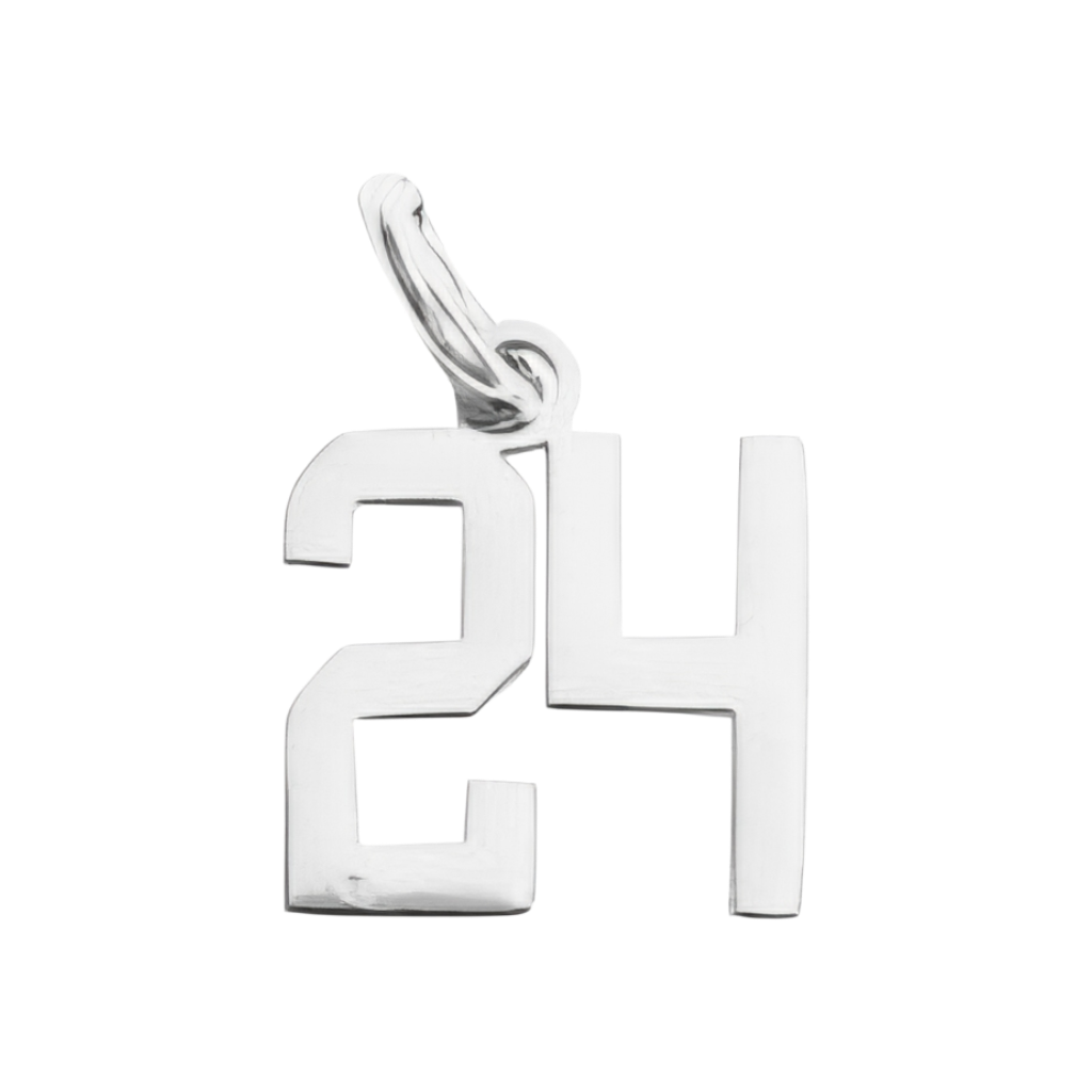 Small Silver Number Sports Collection
