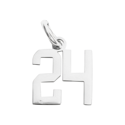 Small Silver Number Sports Collection