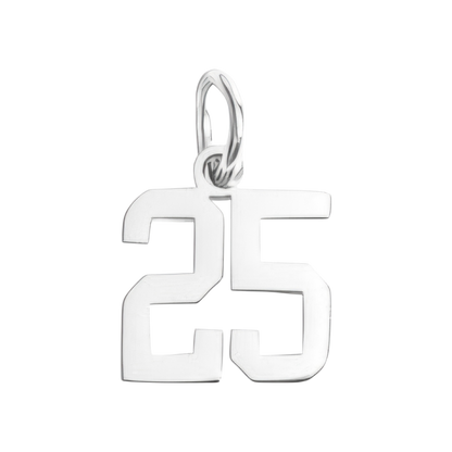 Small Silver Number Sports Collection