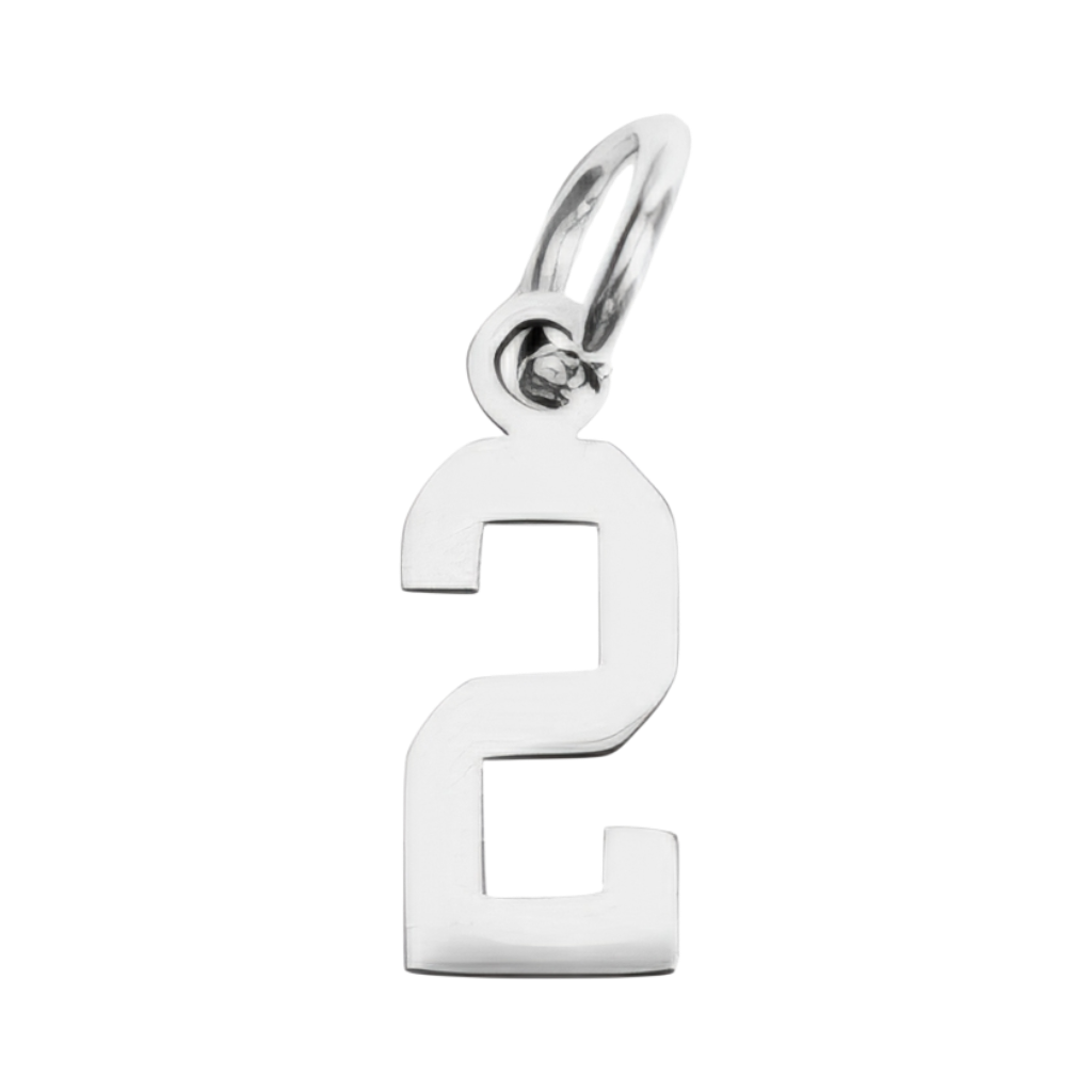 Small Silver Number Sports Collection