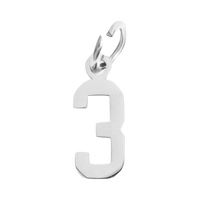 Small Silver Number Sports Collection - 3