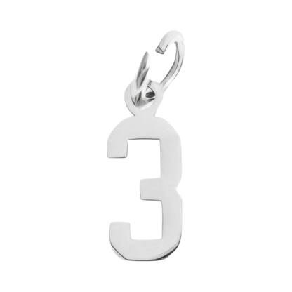 Small Silver Number Sports Collection
