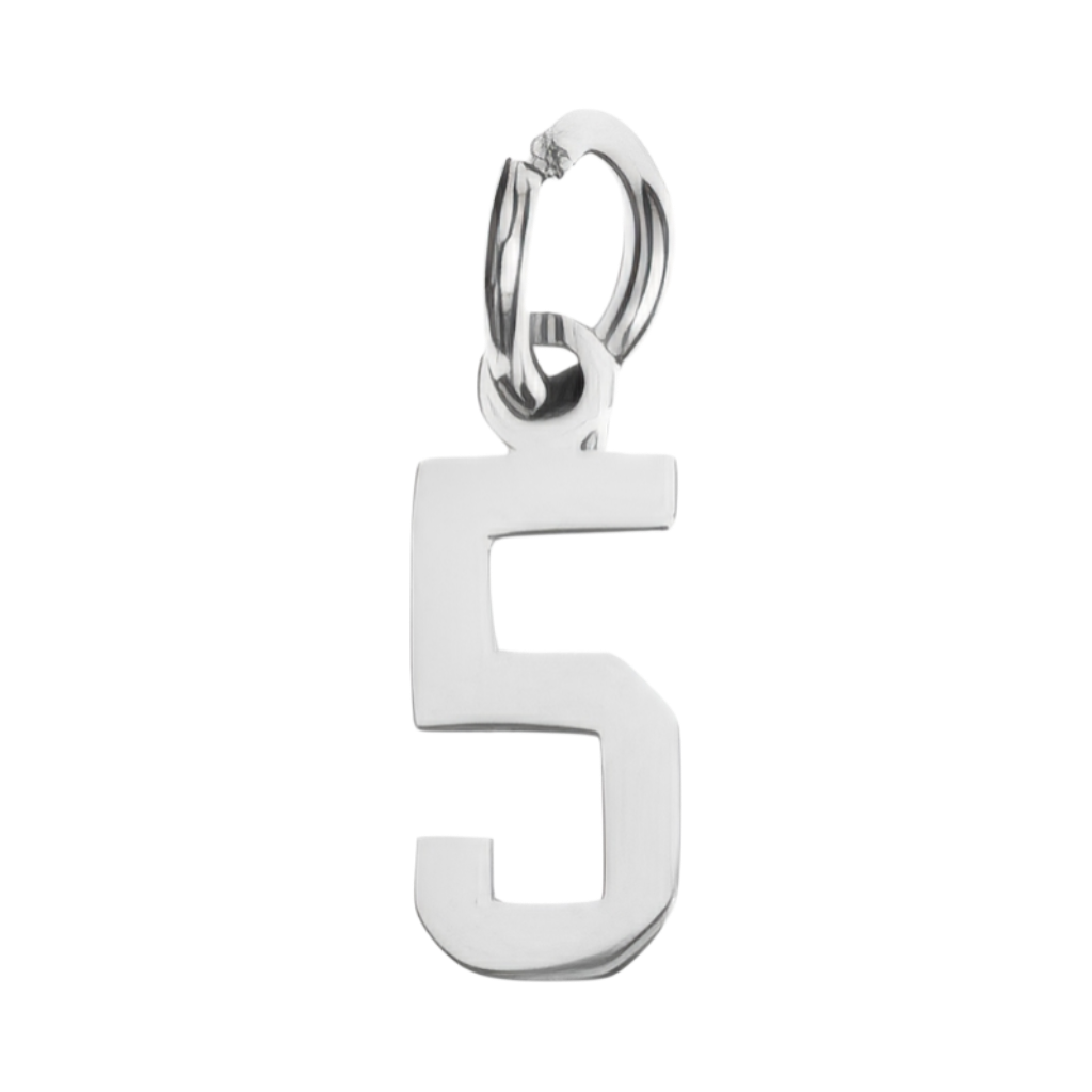 Small Silver Number Sports Collection