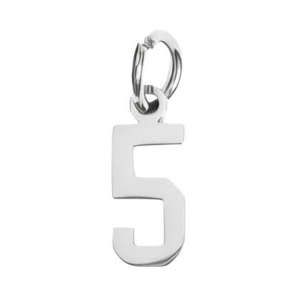Small Silver Number Sports Collection