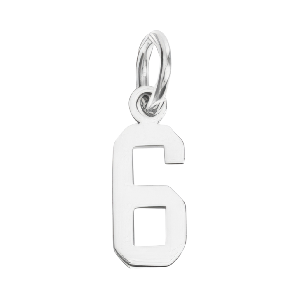 Small Silver Number Sports Collection