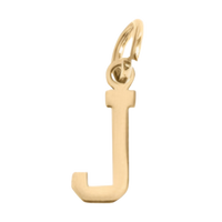 Small Gold Letter Sports Collection - J