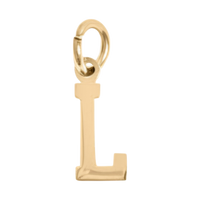 Small Gold Letter Sports Collection - L