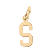 Small Gold Letter Sports Collection - S
