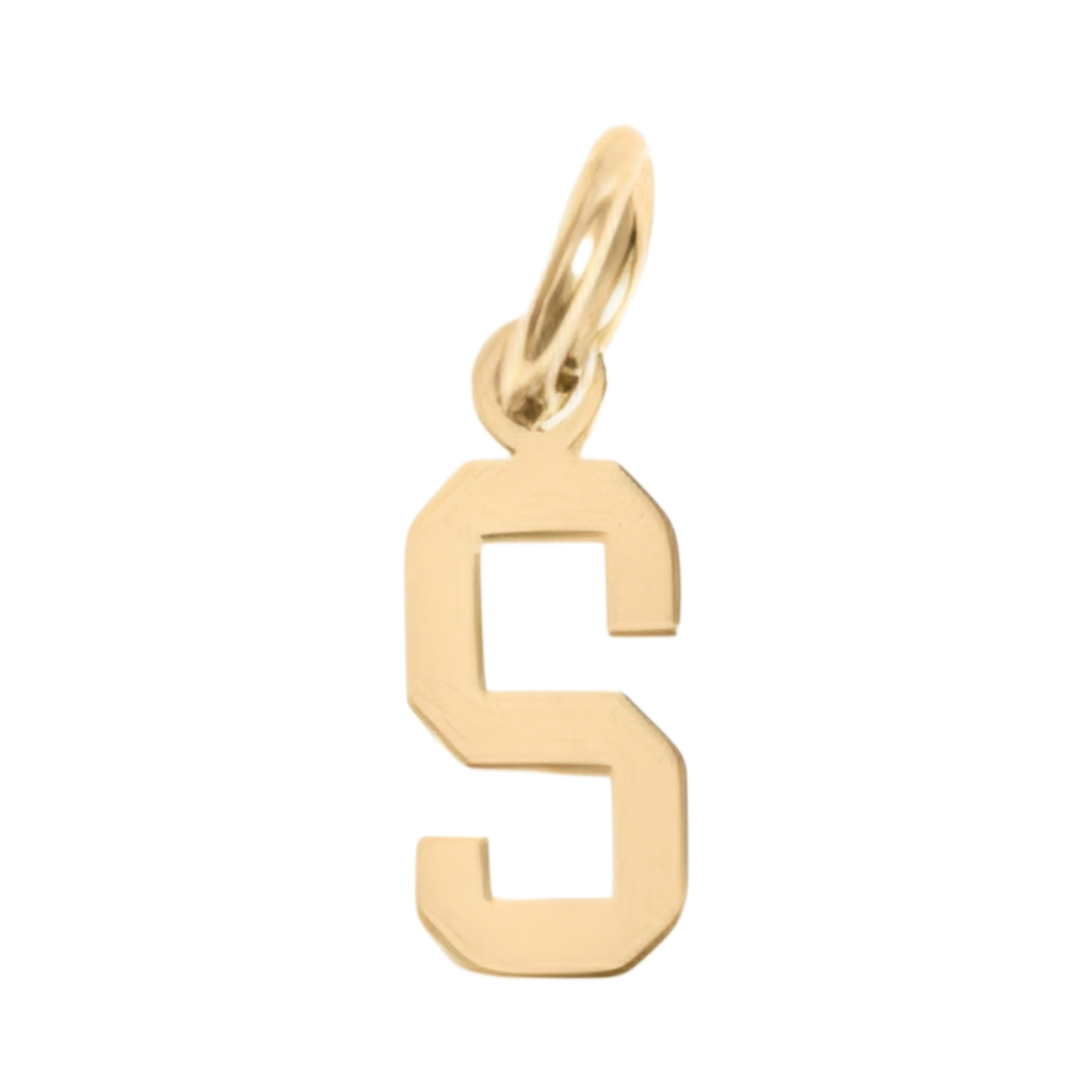Small Gold Letter Sports Collection
