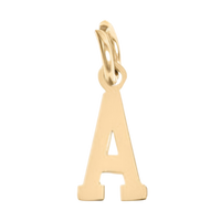Small Gold Letter Sports Collection - A