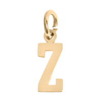 Small Gold Letter Sports Collection - Z