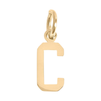 Small Gold Letter Sports Collection - C