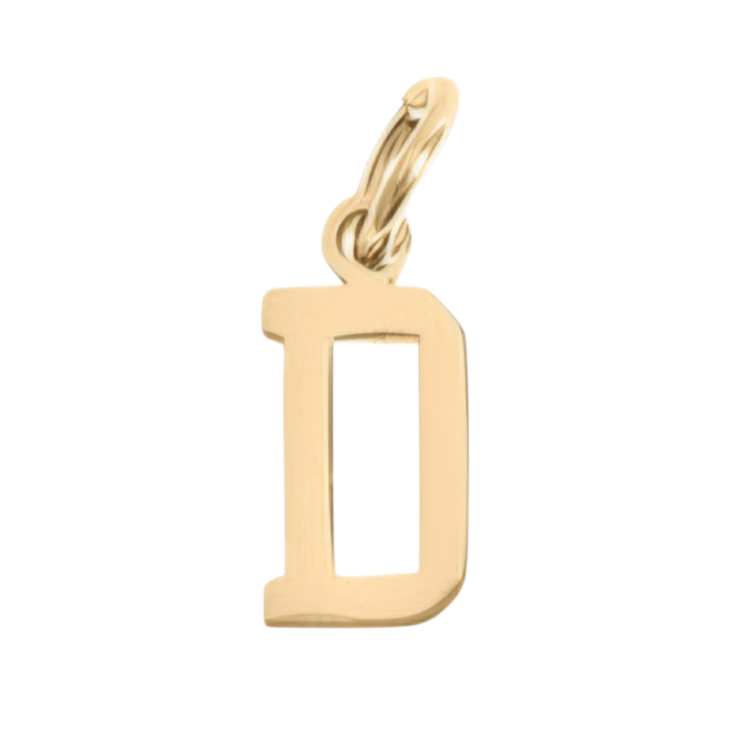 Small Gold Letter Sports Collection