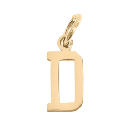 Small Gold Letter Sports Collection