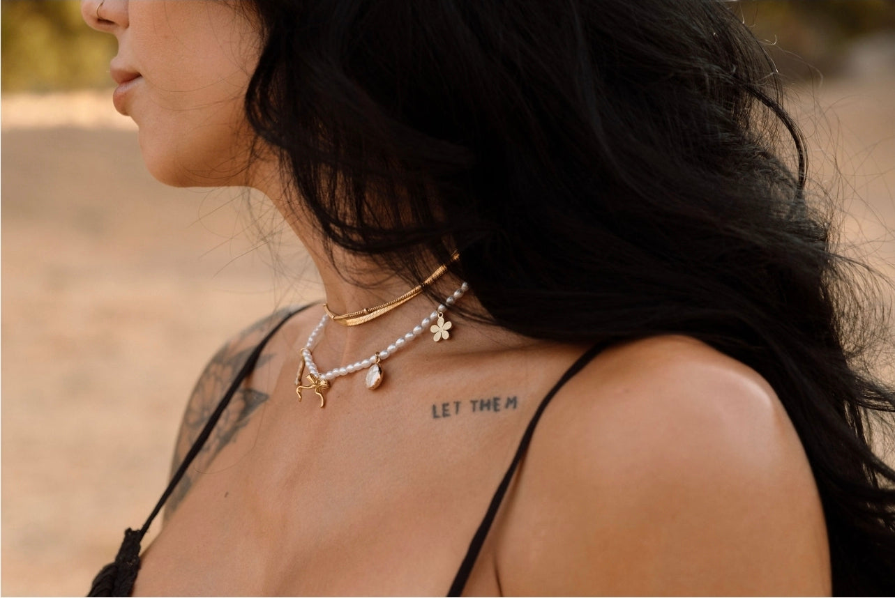 Pearl Beaded Necklace