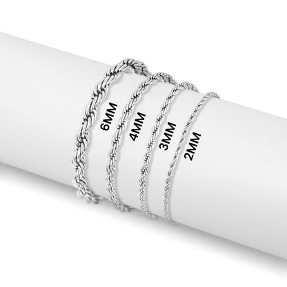 Rope Chain Bracelet - Cluster