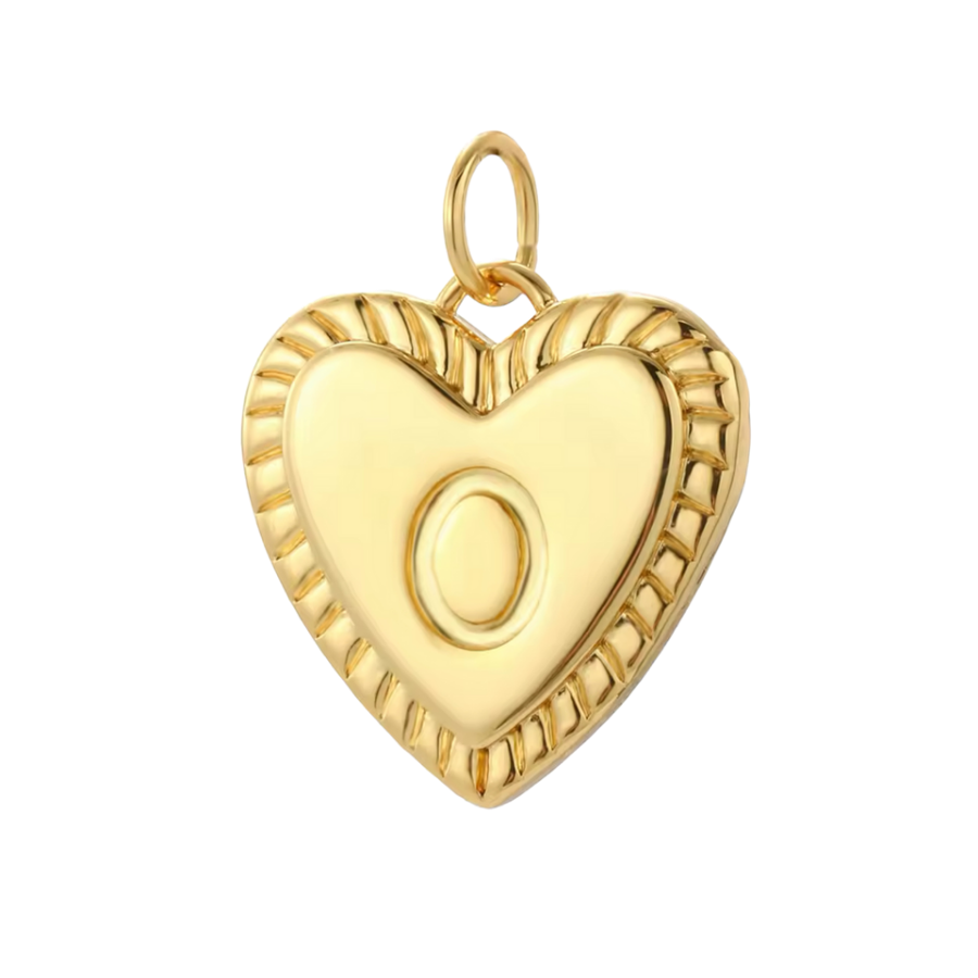 Gold Heart Initial Collection