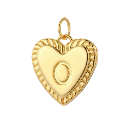 Gold Heart Initial Collection