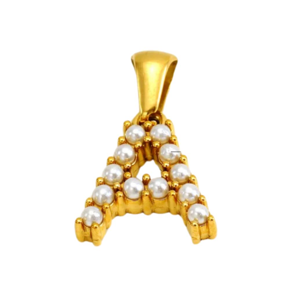Gold and Pearl Initial Collection