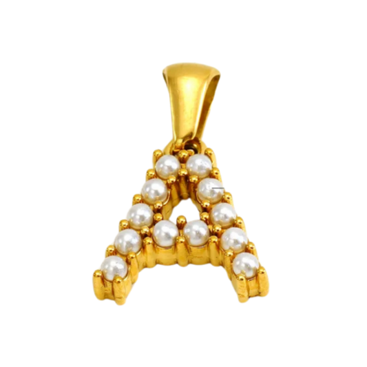 Gold and Pearl Initial Collection