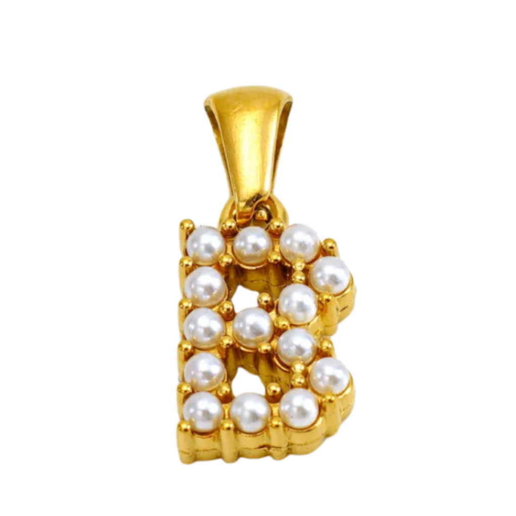 Gold and Pearl Initial Collection