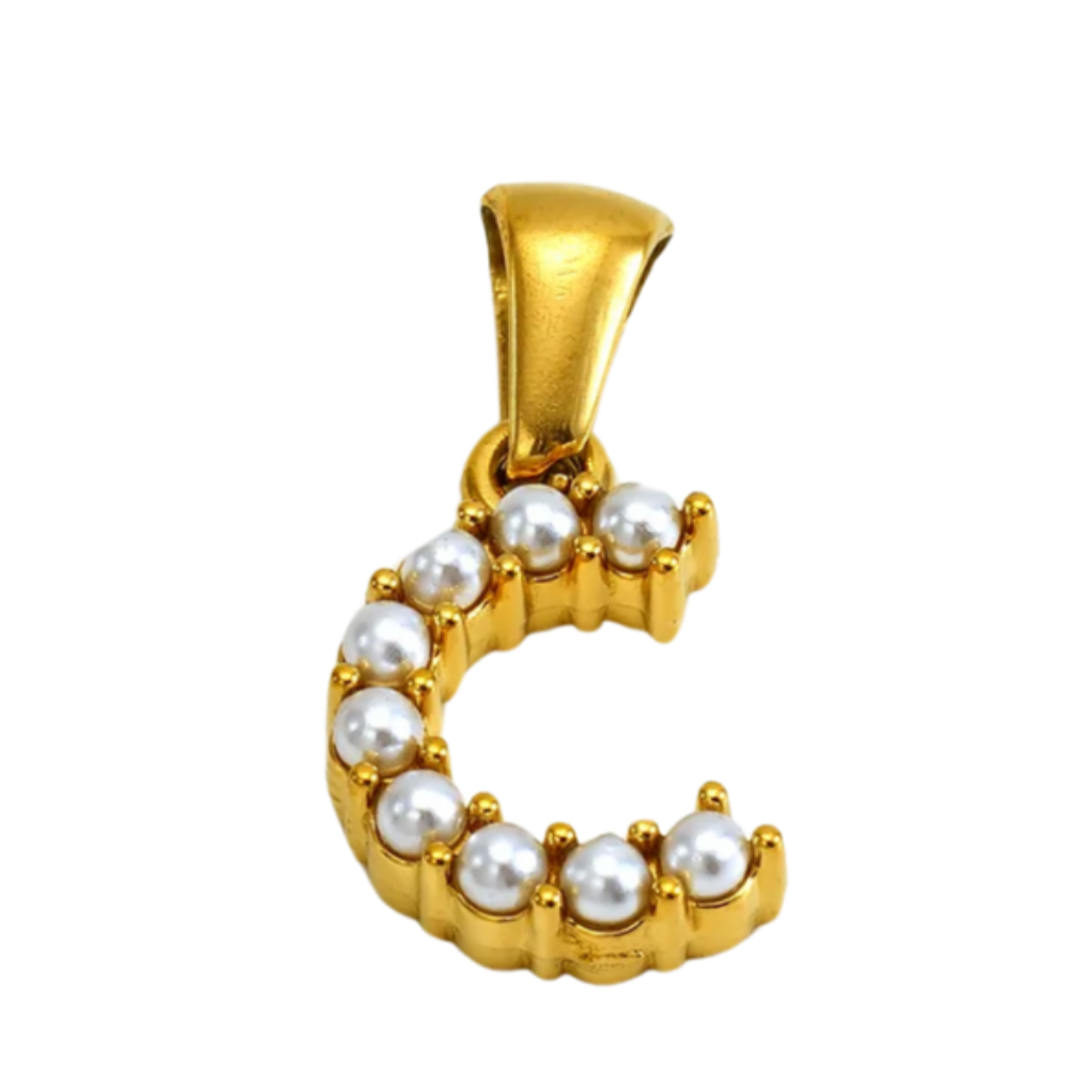 Gold and Pearl Initial Collection