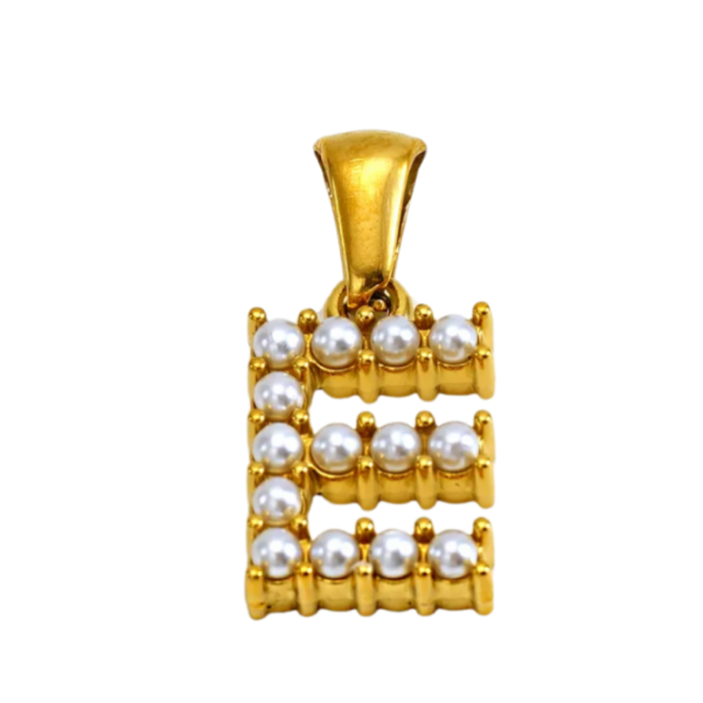 Gold and Pearl Initial Collection